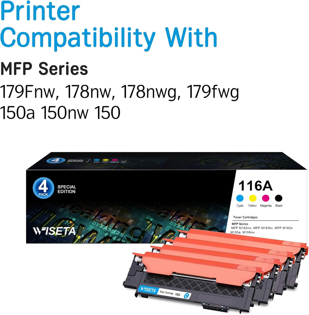 Black Cyan Magenta Yellow Toner Cartridge Set C109299