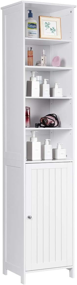 72 Inches Tall Free Standing Cabinet with Adjustable Shelves I461160