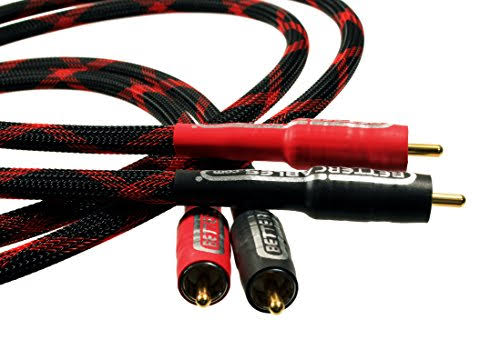 Silver Serpent Audio Interconnect RCA Cables Stereo Pair U19016
