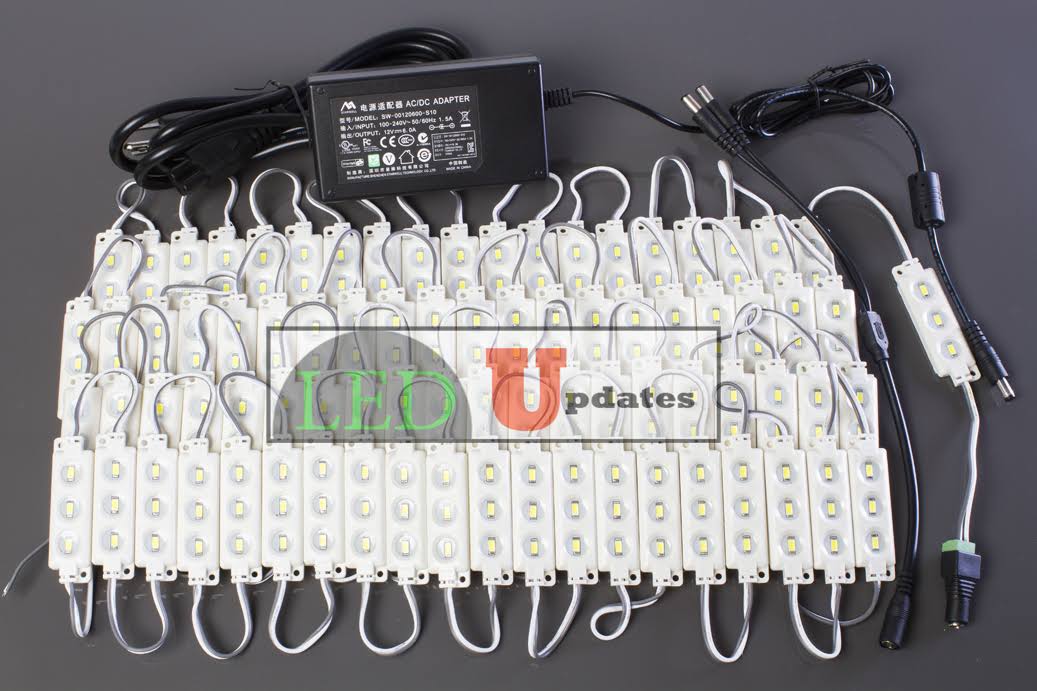 Orange LED Light Module with UL 12V Power Package X60237