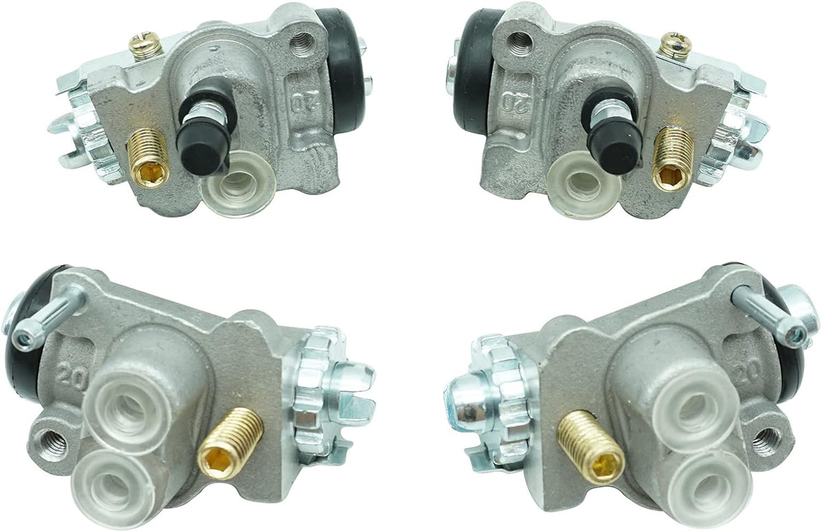 Front Left&Right Brake Wheel Cylinders Set all 4 for Honda TRX350 TRX400 TRX500 TRX650 V833