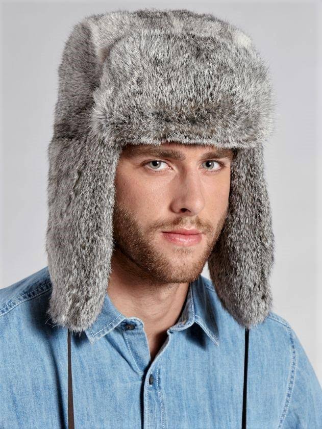 Grey Trapper Hat M62338
