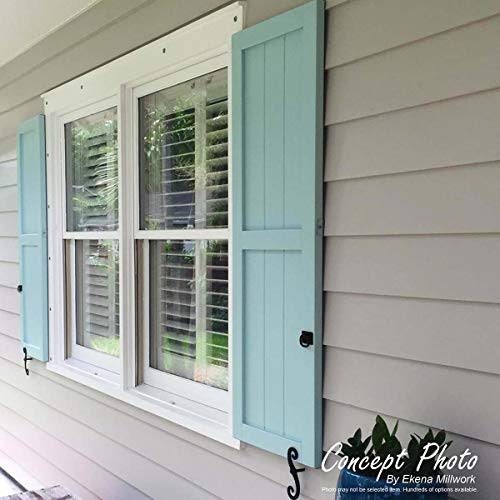 15x22W x 46x22H Exterior Composite Board-n-Batten Shutters (Per Pair) V547