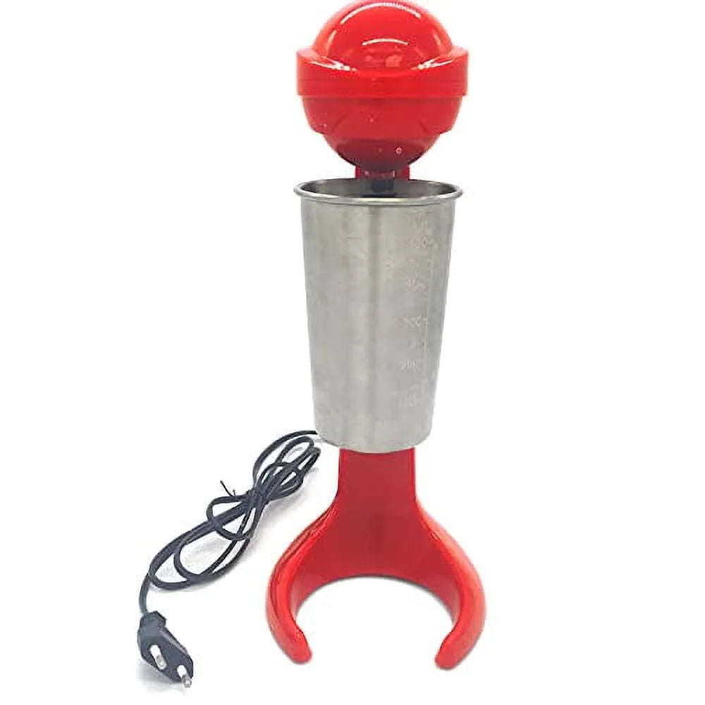 Red Hand-Held Electric Milk Shaking Machine F78657