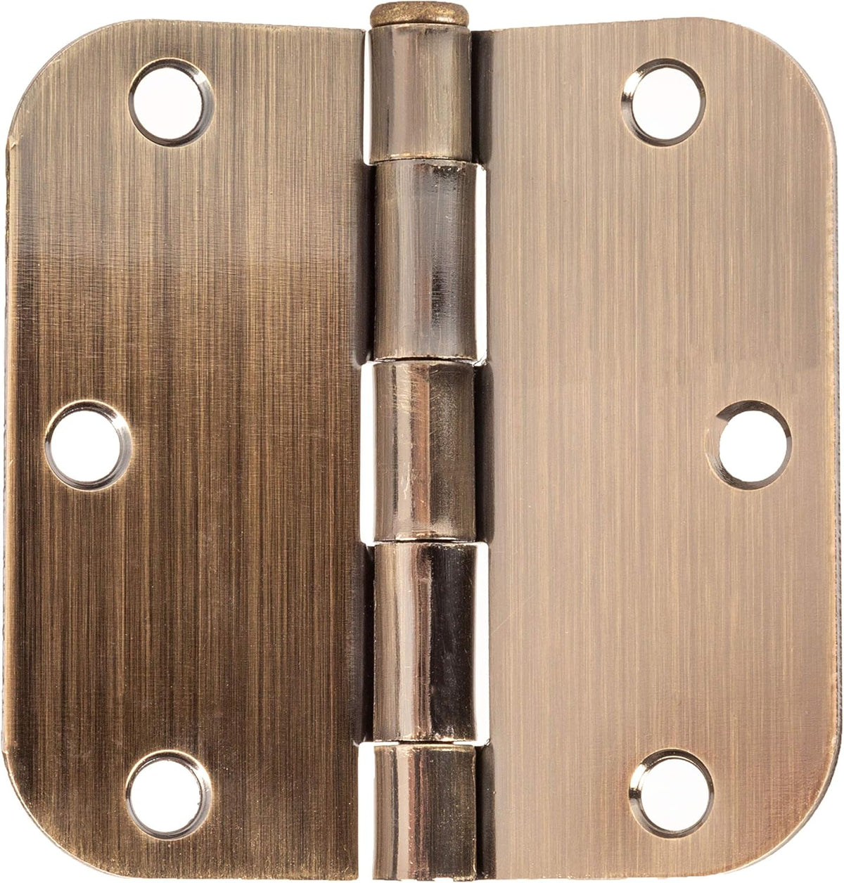 48 Pack Black Flat Interior Door Hinges 3.5 x 3.5 Inch 5/8 Radius Corners I3326