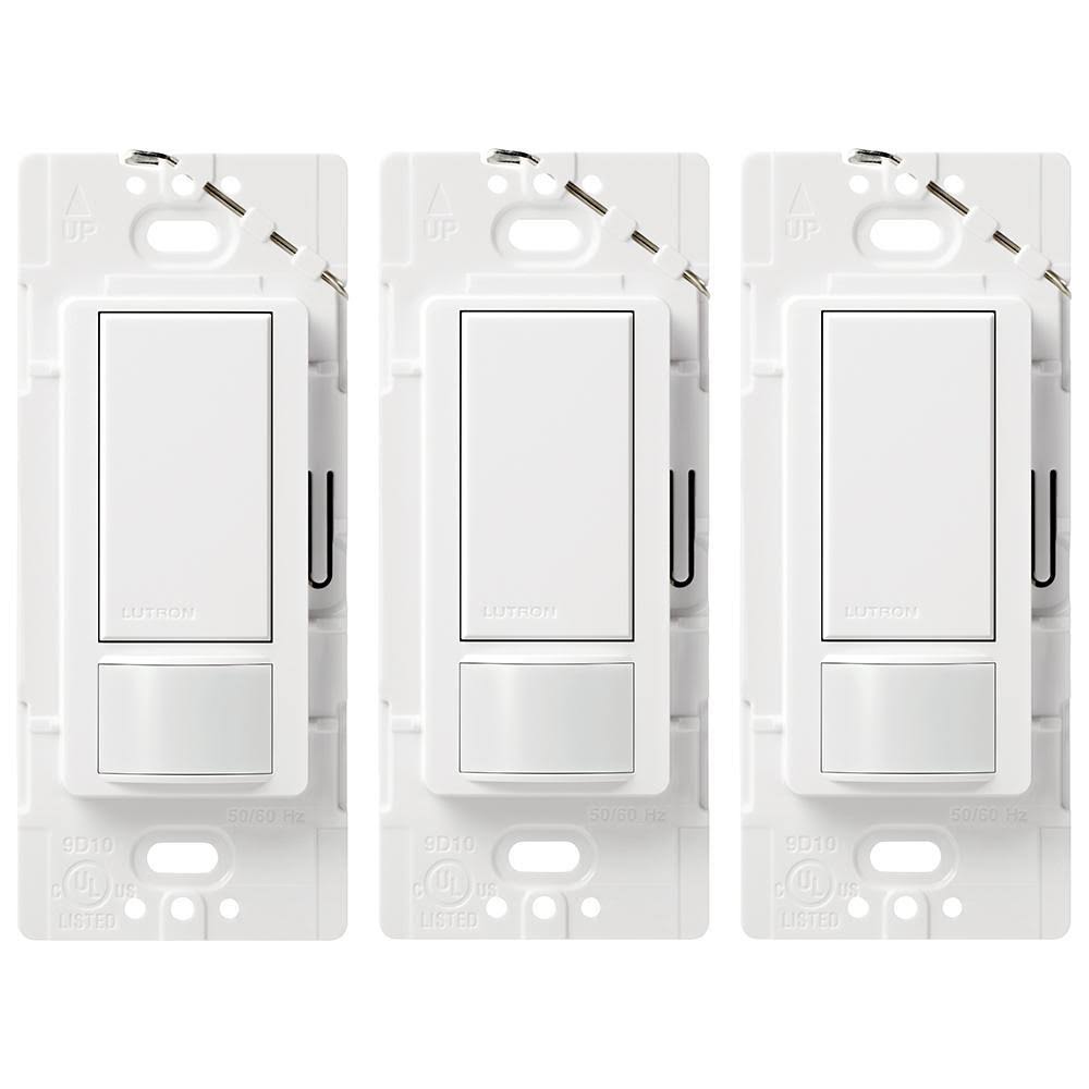 White 5 Amp Motion Sensor Switch (3-Pack) M70128