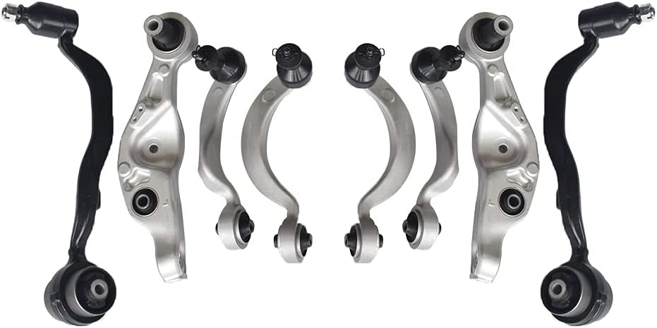 8pc Front Lower Upper Control Arm Suspension Kit E5939