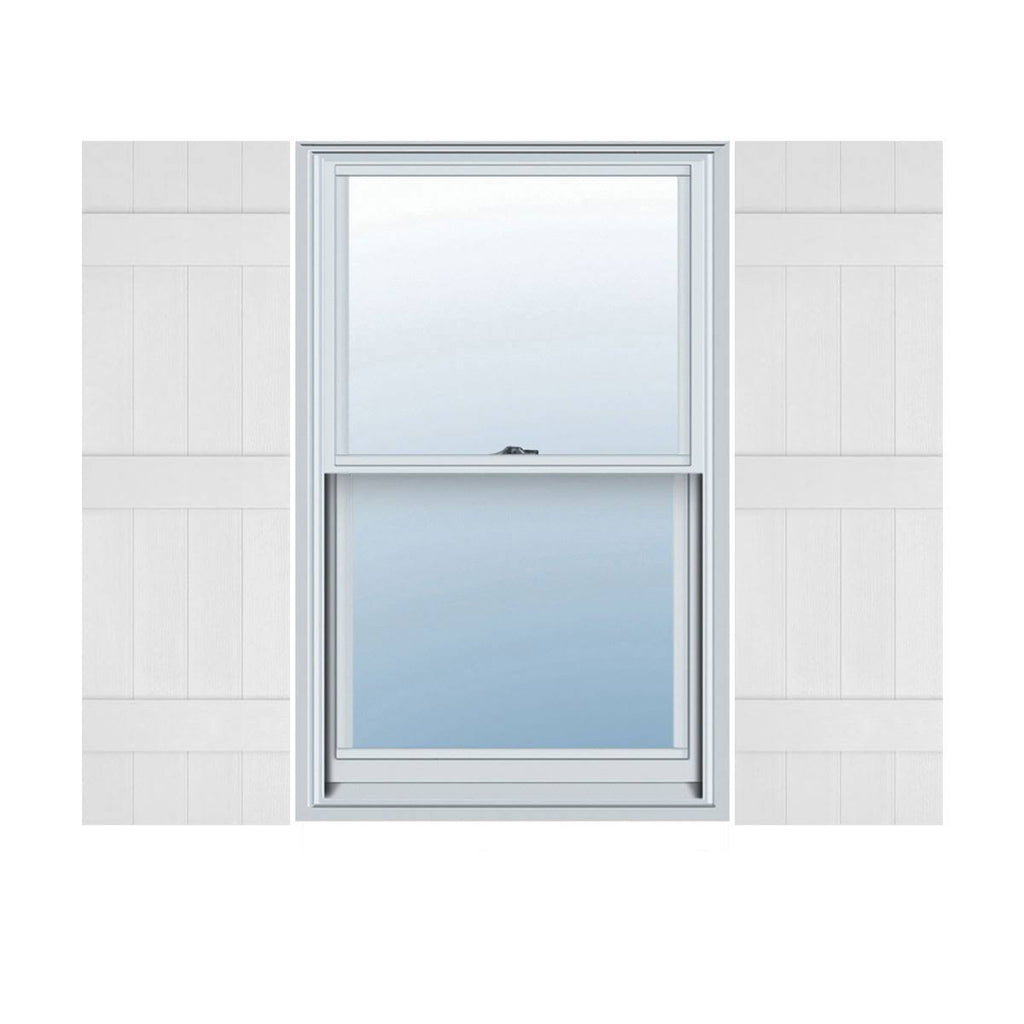 Board-n-Batten Shutters with Installation Shutter-Lok Y6045