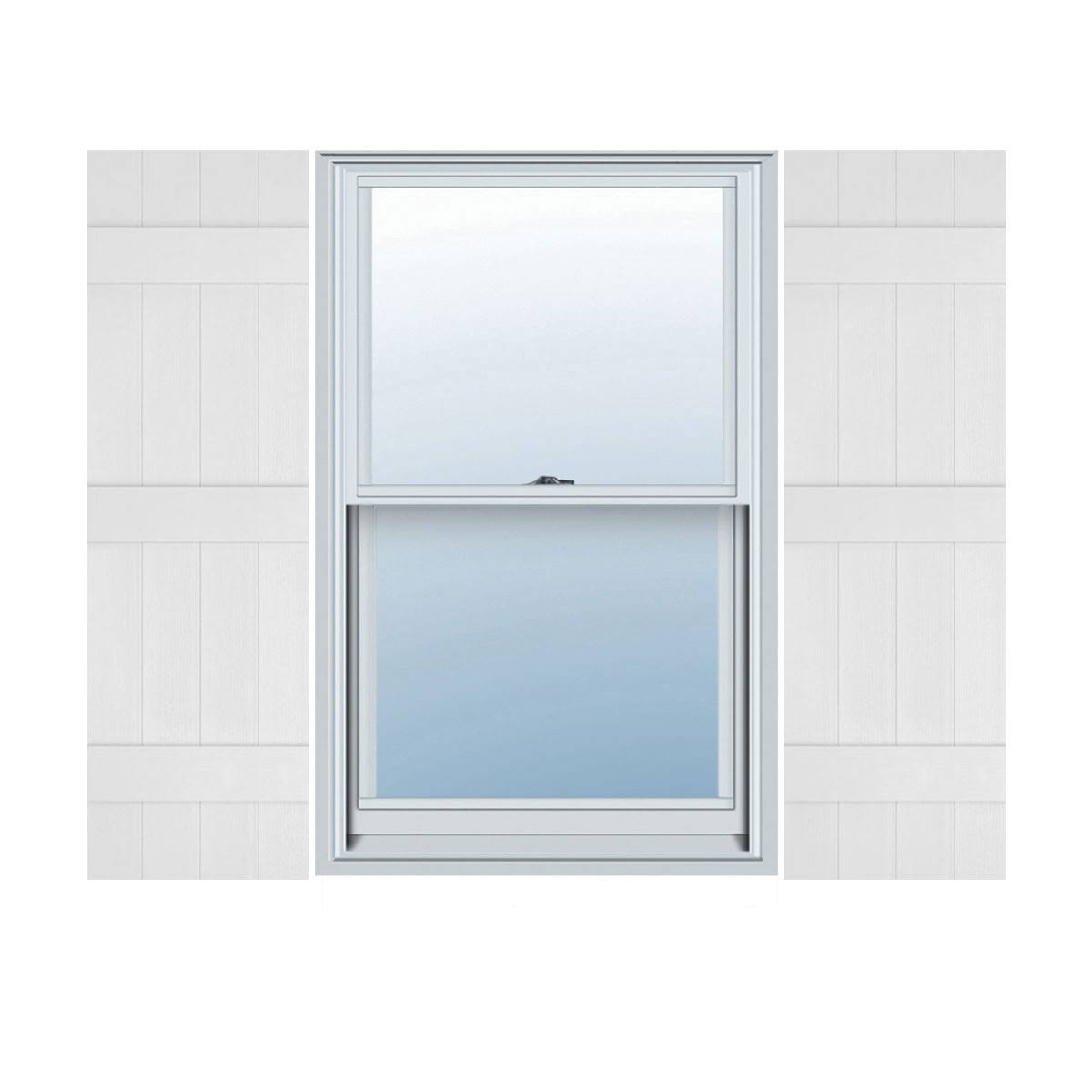 Board-n-Batten Shutters with Installation Shutter-Lok Y6045