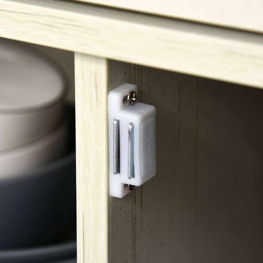 Rustic Barn Door Storage Cabinet Buffet Sideboard Light Oak J7914