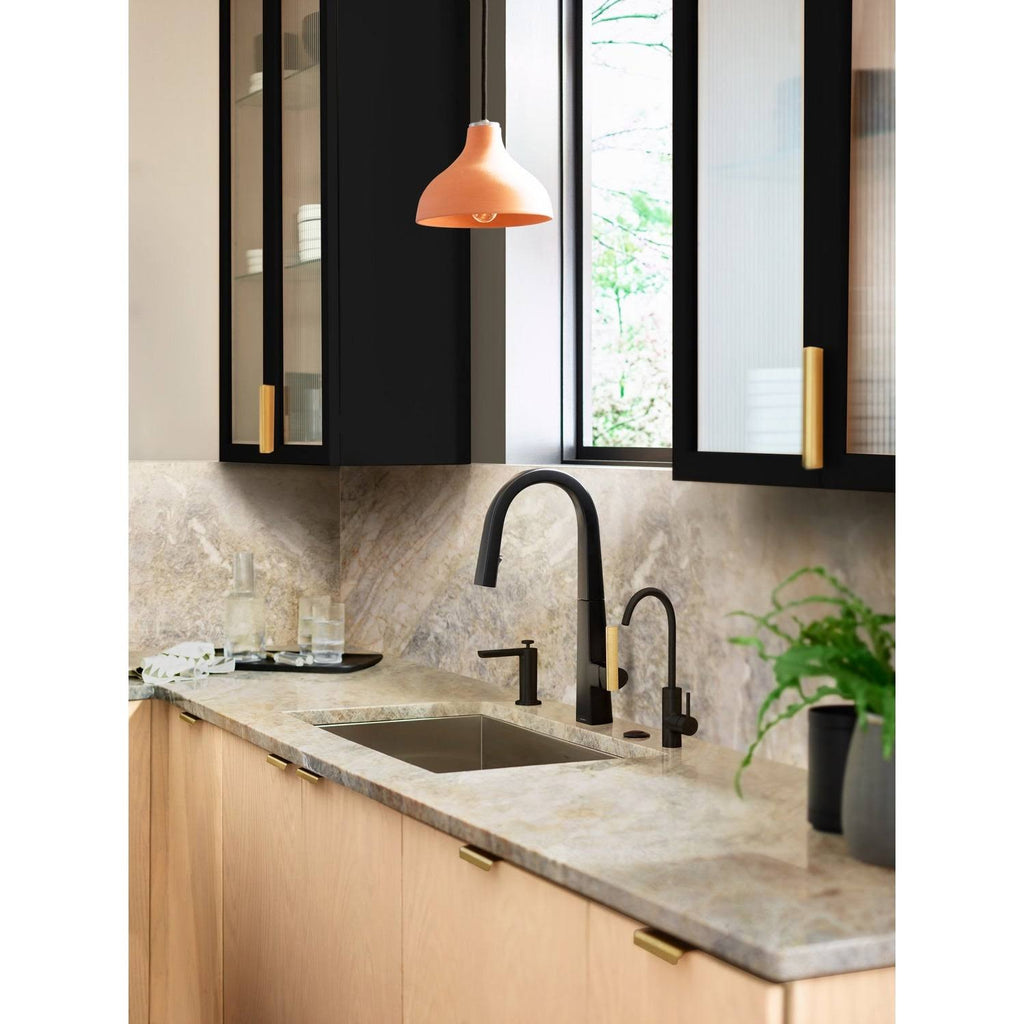Chrome Pull Down Single Handle Kitchen Faucet Z45048
