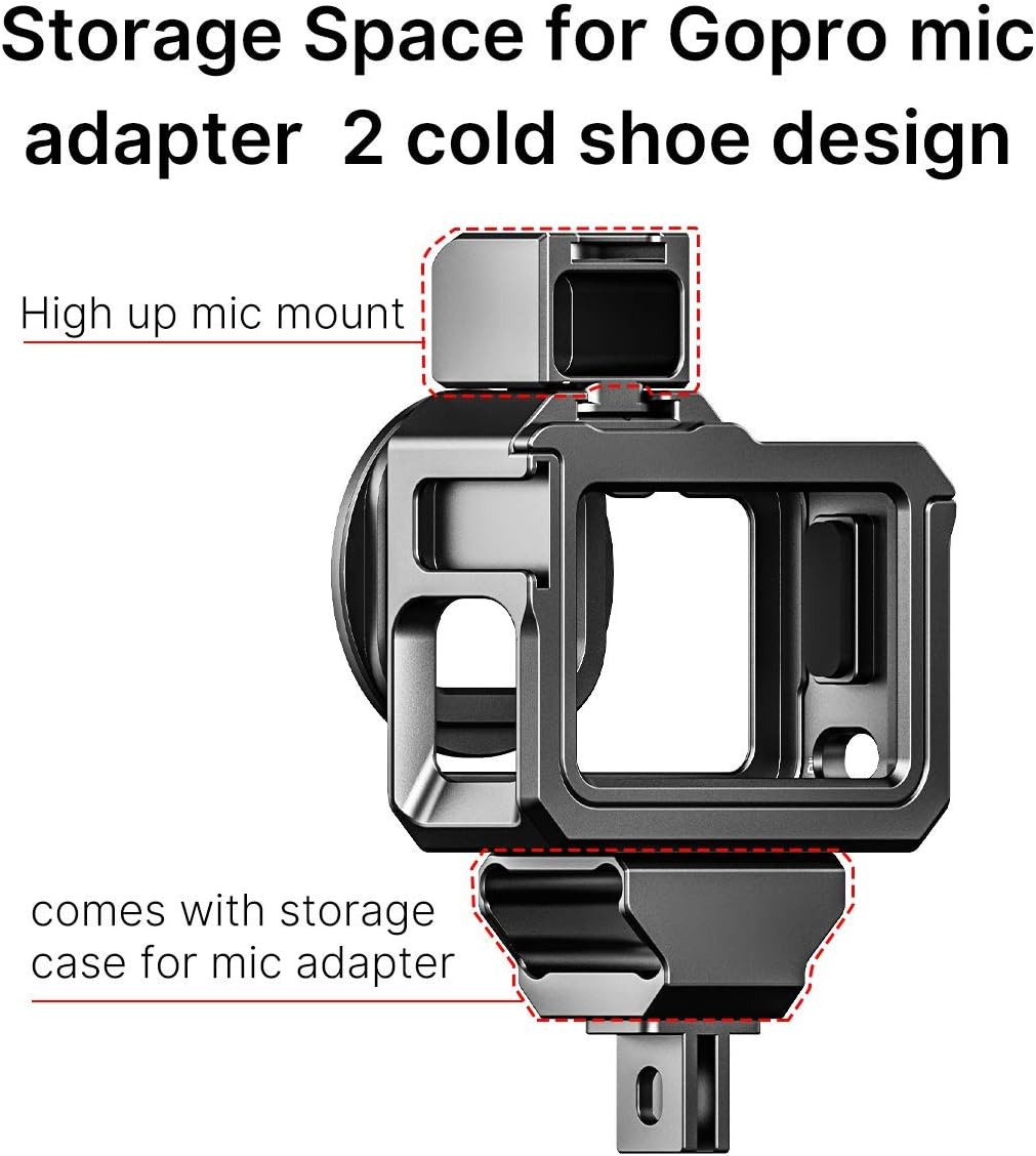 Aluminum Video Cage with 52mm Filter Adapter M8327