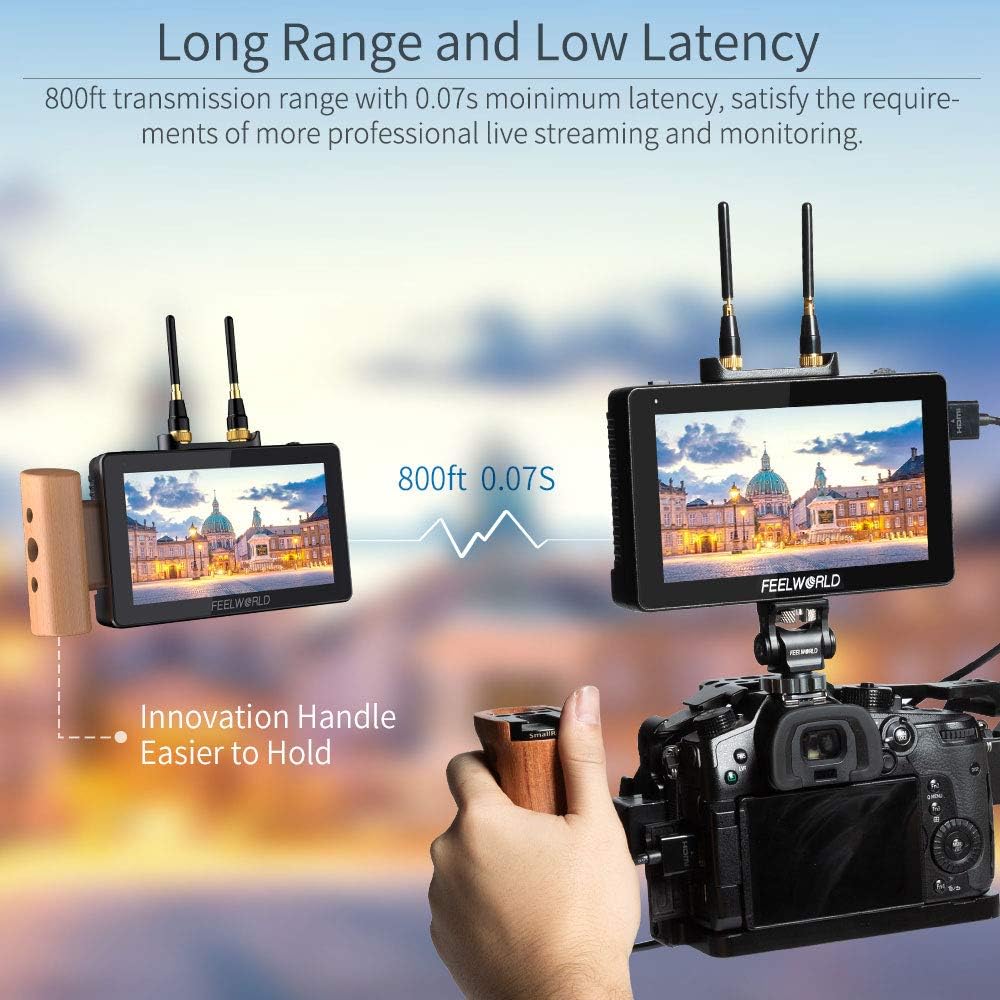 5.5 Inch Wireless Video Transmission DSLR Camera Field Monitor S596627