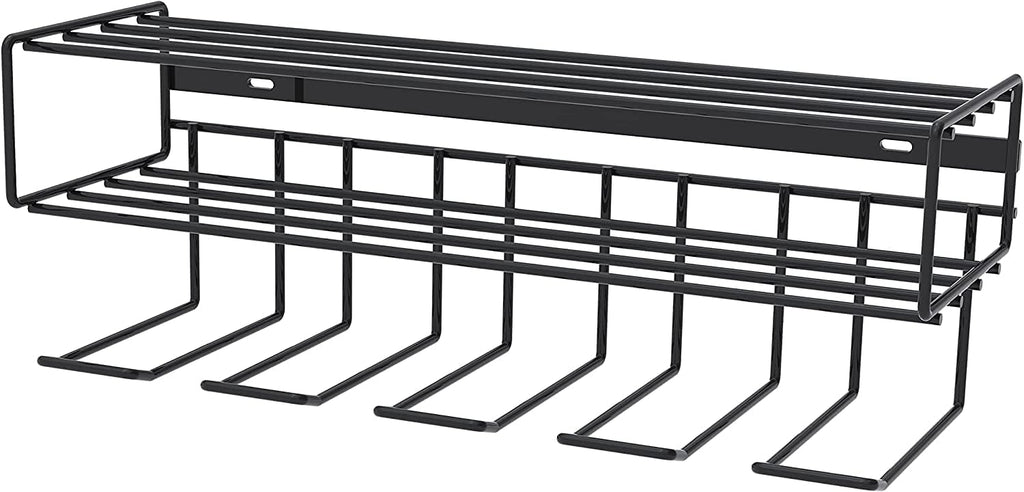 Heavy Duty Floating Tool Shelf 4-Pack Wall Mounted Steel Storage Rack O24327