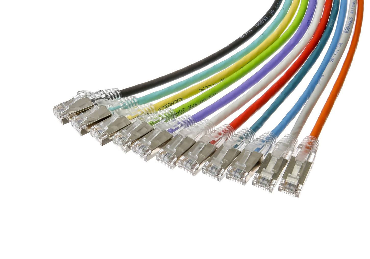 Patch cable CAT 6a UTP 100 ft Blue S262841