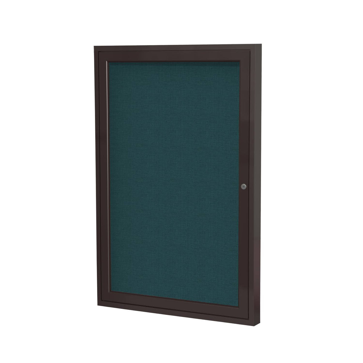 Blue Fabric Bulletin Board with Aluminum Frame I24672