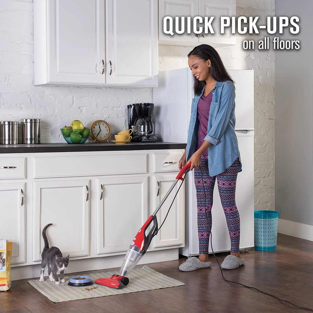 2-in-1 Corded Stick Vacuum Cleaner N301