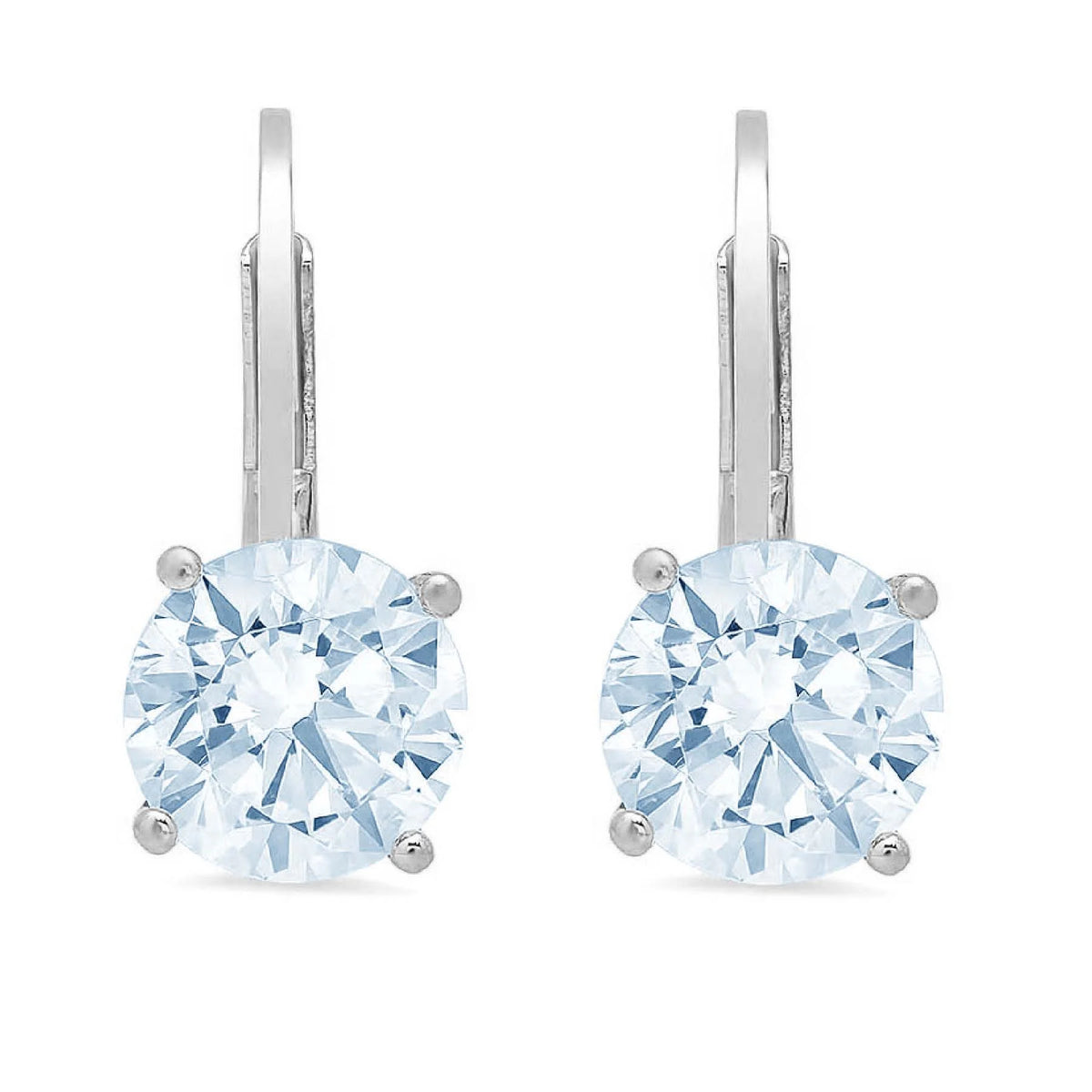 18K White Gold Earrings R918369