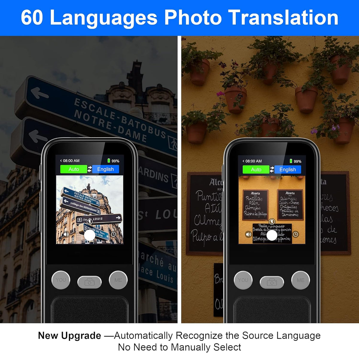 Portable Instant Two Way Translator Device G36195