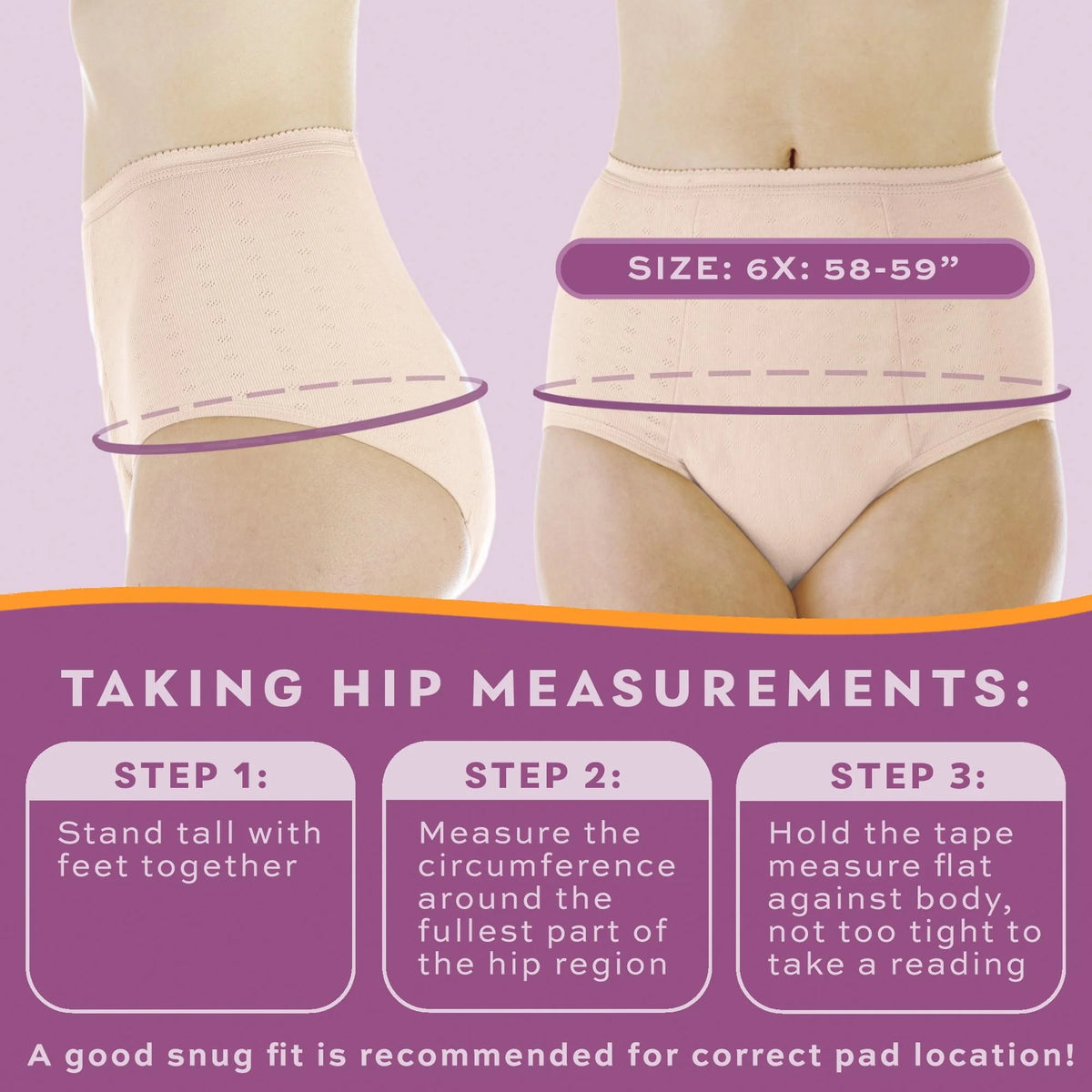 3-Pack Reusable Maximum Bladder Control Underwear X985