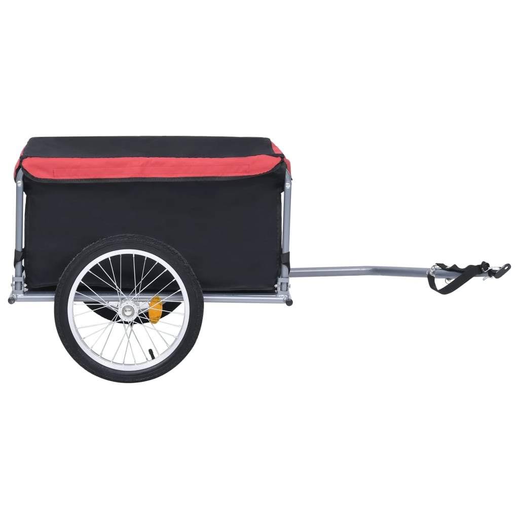 Bike Cargo Trailer Black and Blue 143.3 lb P1805