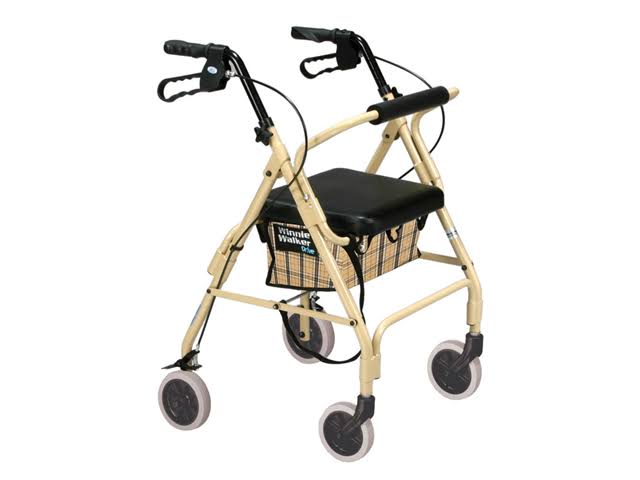 Flame Blue Rollator Walker W51551