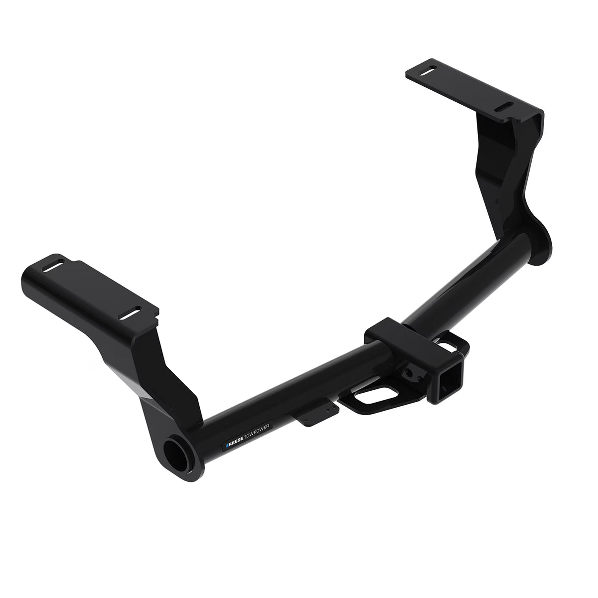 Class 3 Trailer Hitch, 2 Inch Square Receiver, Black W66923