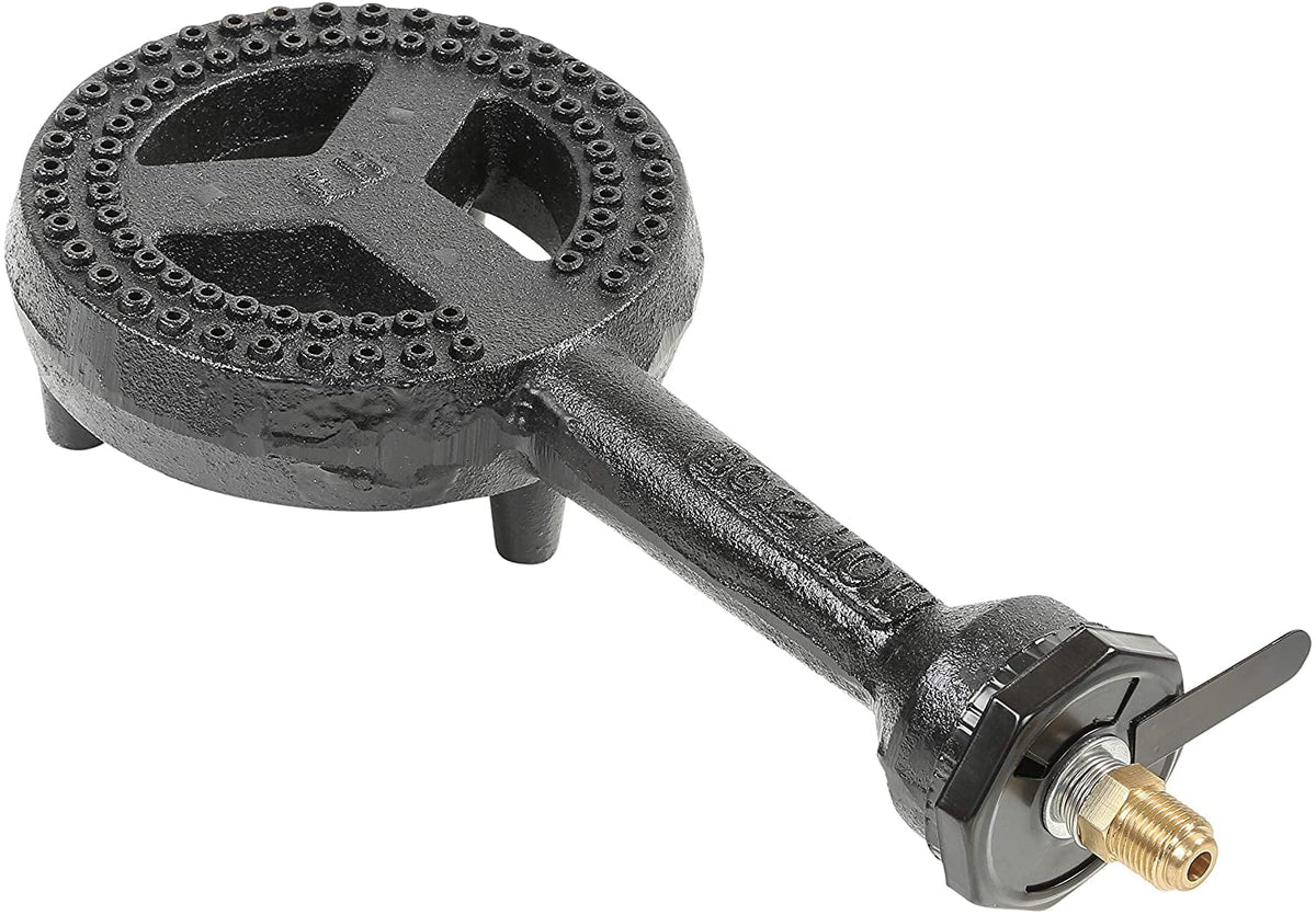 6" Diameter High Pressure Burner Head with Brass Orifice and Stand A280