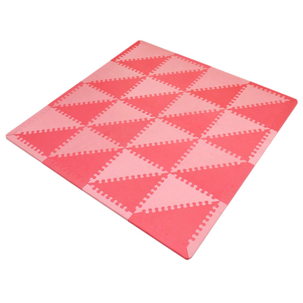 Grey White Triangle Foam Play Mat N992