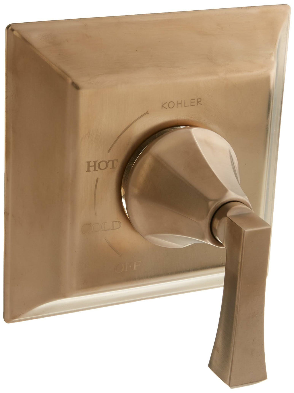 Vibrant Brushed Bronze Valve Trim with Lever Handle W6563