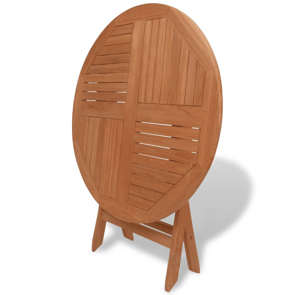 Solid Teak Wood Folding Garden Table C93424