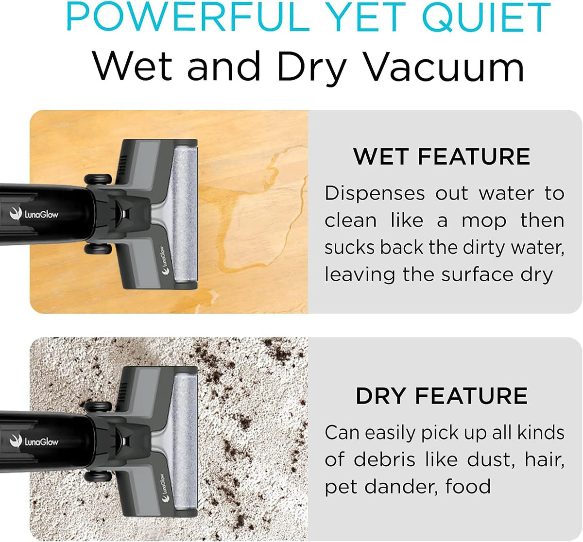 3in1 Cordless Wet Dry Vacuum Cleaner with Self Cleaning Technology Z148847