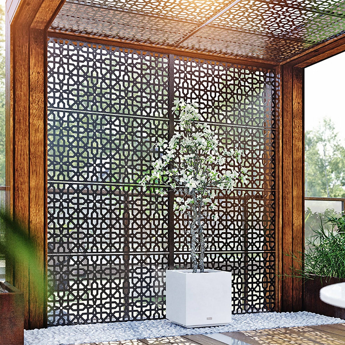 Metallic Screen Panel Z9396