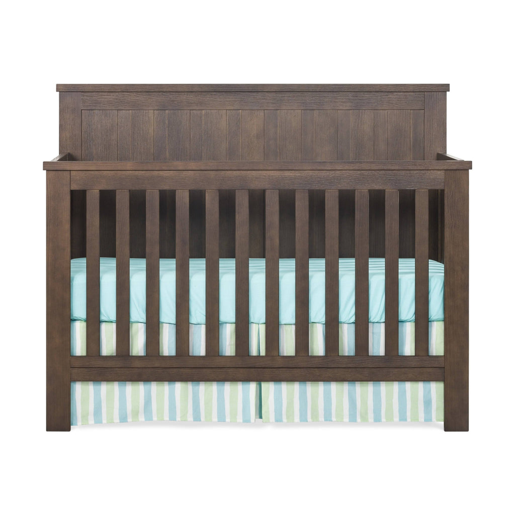 Brushed Truffle 4-in-1 Convertible Crib I491