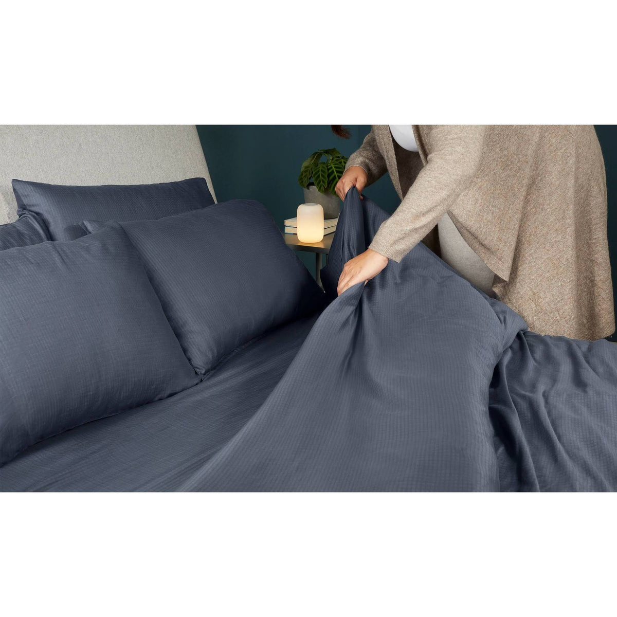 Indigo Twin XL Sheet Set P65369