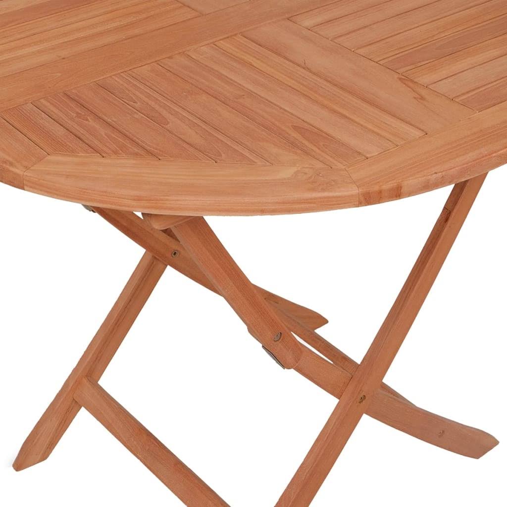 Solid Teak Wood Folding Garden Table C93424