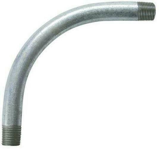 2-1/2x22 Rigid Elbow, 90, Steel Threaded Electrical Conduit S21365