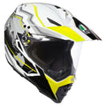 Yellow White Dual Evo Helmet D32357