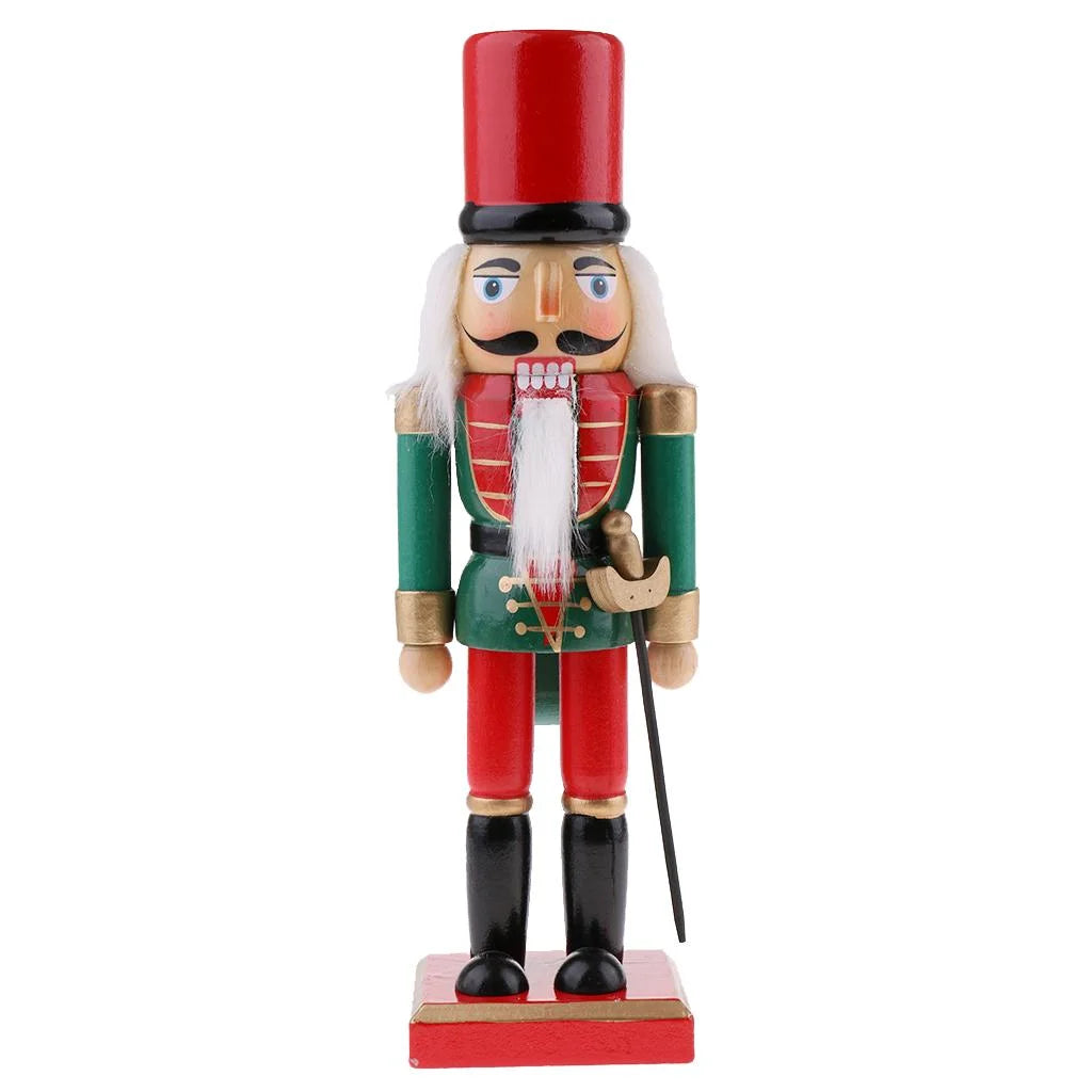 25cm Wooden Nutcracker Christmas Ornaments D5250