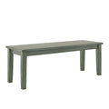 Dark Sea Green Dining Bench Y28033
