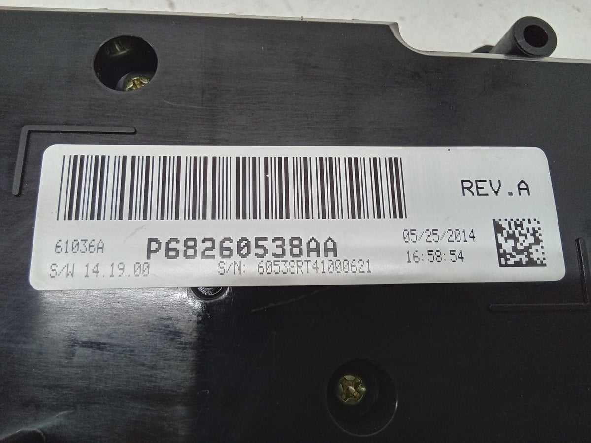 14 Dodge Caravan Temperature Control OEM K8038