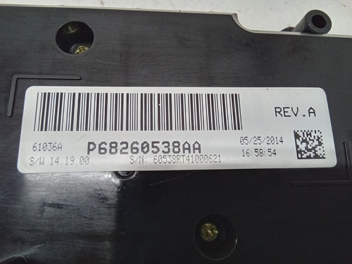 14 Dodge Caravan Temperature Control OEM K8038
