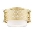1 Light Semi-Flush Mount Soft Gold G9421
