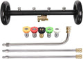 16 Inch Pressure Washer Surface Cleaner with 3 Pieces Extension Wand H596612