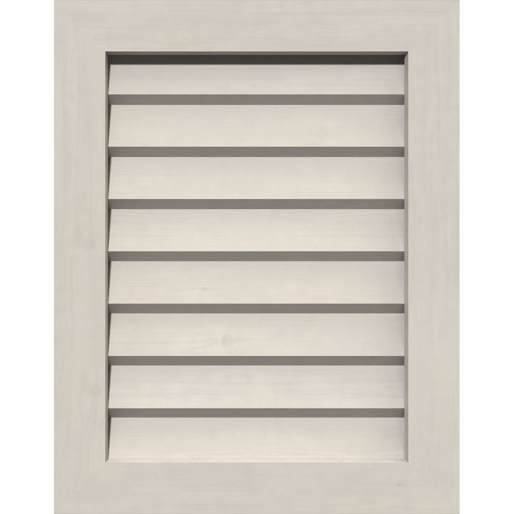 Primed Vertical Gable Vent A5039