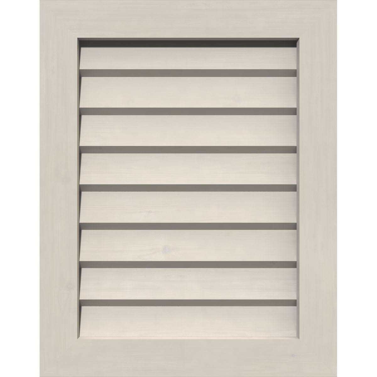 Primed Vertical Gable Vent A5039