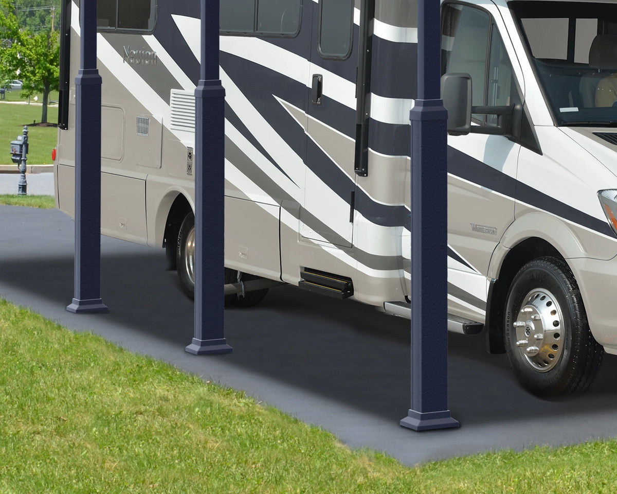 12' x 28' Polycarbonate Galvanized Steel Carport F99441