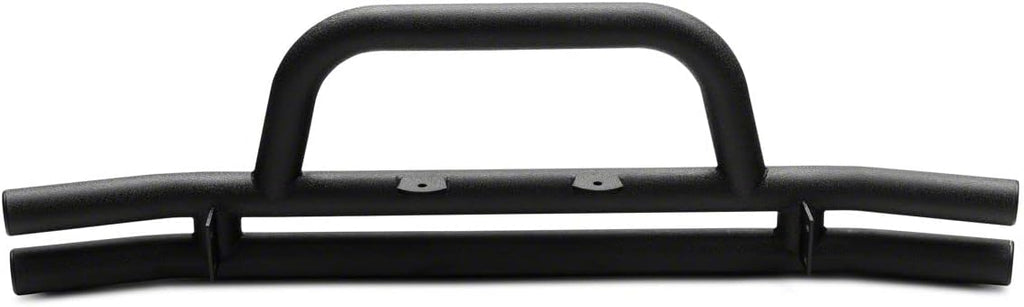 Textured Black Tubular Front Bumper D350367