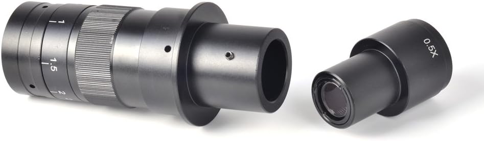 C-Mount Glass Lens Adapter for Microscope Camera Objective X9019