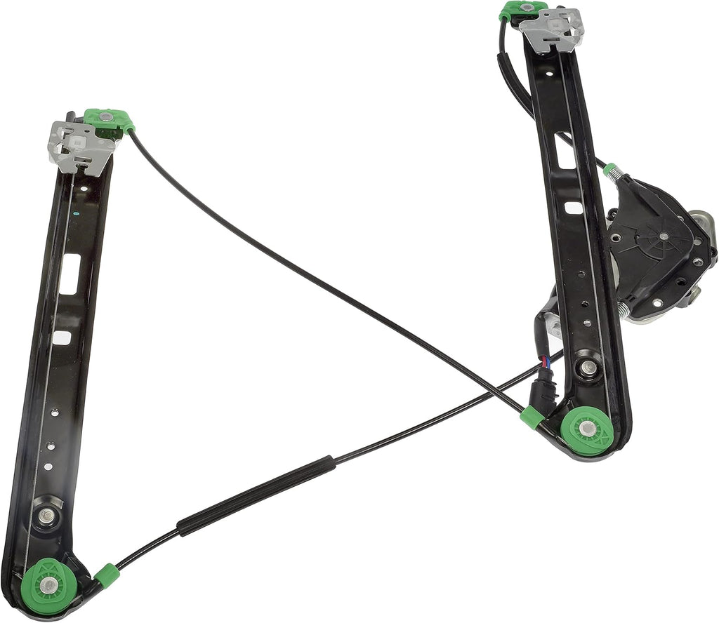 Power Window Motor and Regulator Assembly Compatible with Select BMW Models Pack of 2 J173694